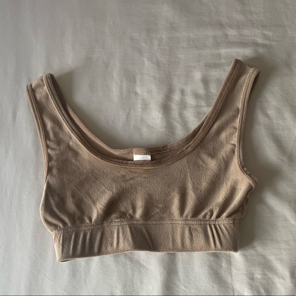 Brown velour tracksuit 3 piece set - Picture 3 of 4